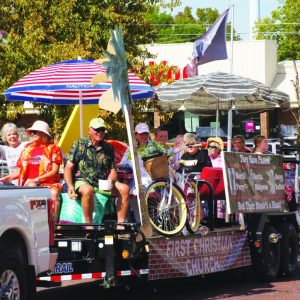Homecoming Community Float Entry Winner: First Christan Church