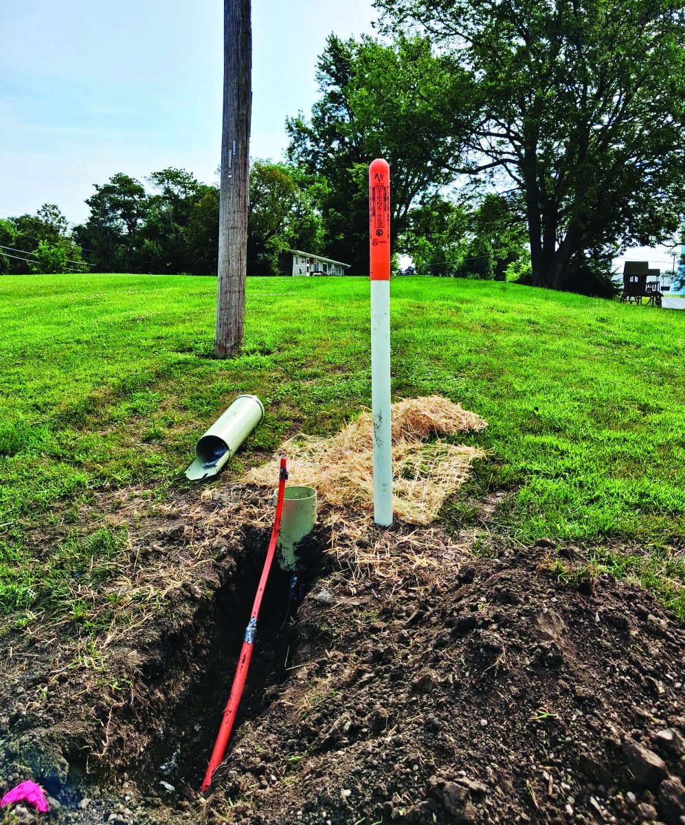 New fiber optic install causes a stir in town
